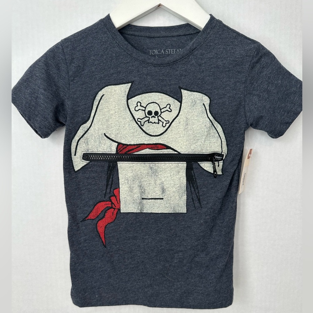 Boys Toica Stefan Private T-Shirt with zipper pocket